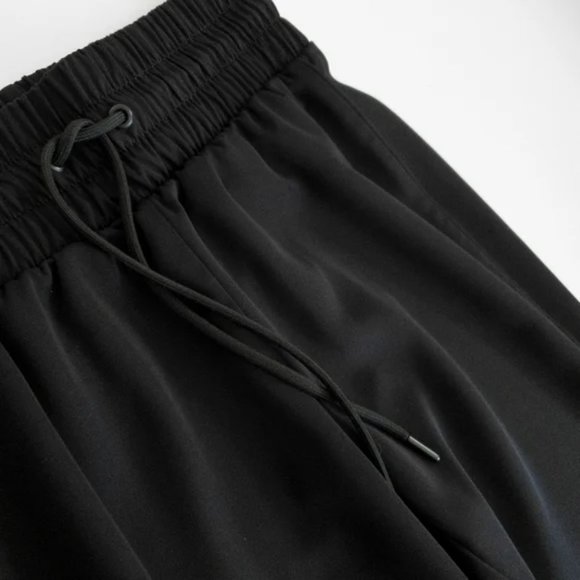 New Carbon38 Femme Moderne high rise elastic waist ankle crop jogger trouser - Picture 6 of 14